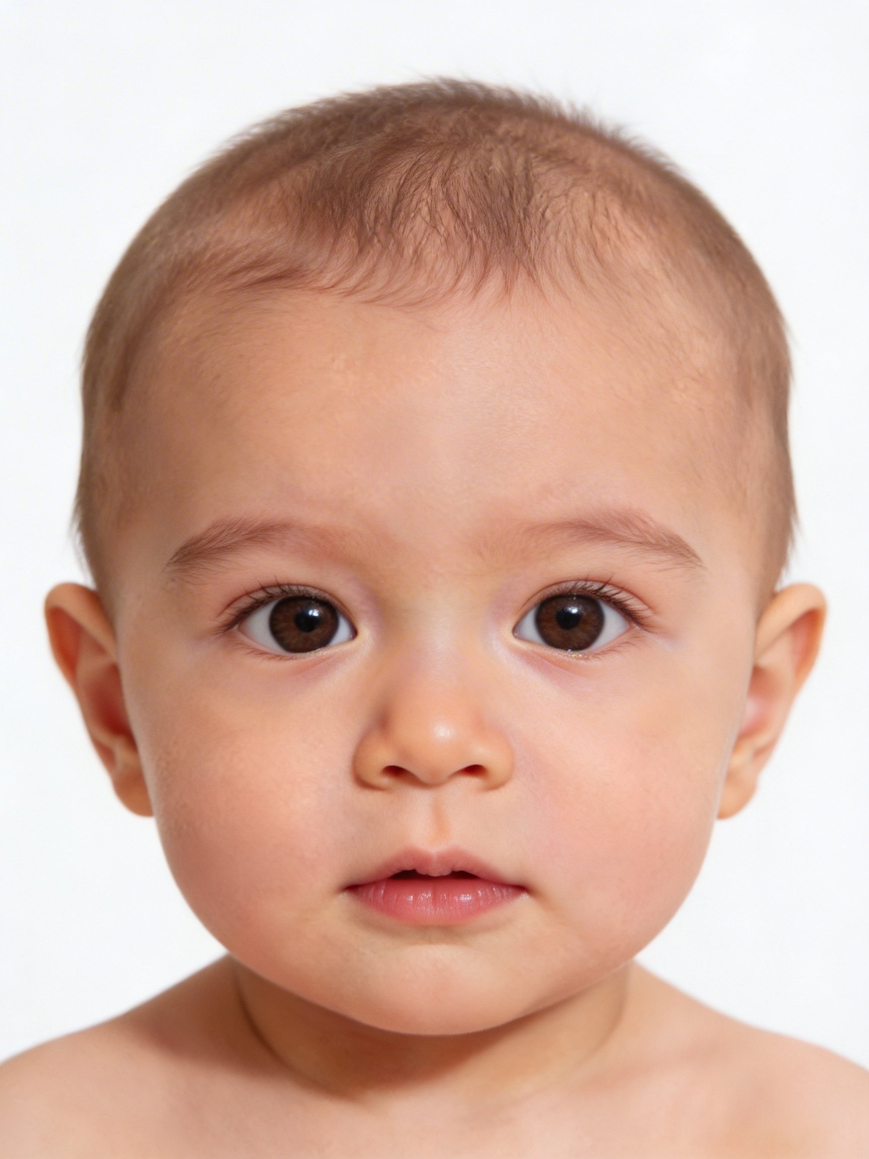 Vauva suljetuin silmin esimerkkinä hylätystä passikuvasta